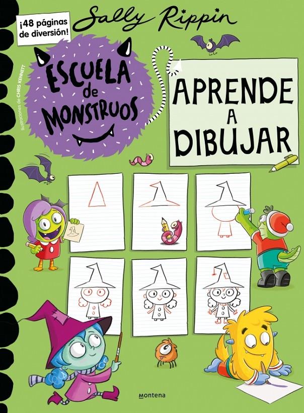 Escuela de Monstruos - Aprende a dibujar | 9791387598112 | Rippin, Sally | Llibreria Sendak