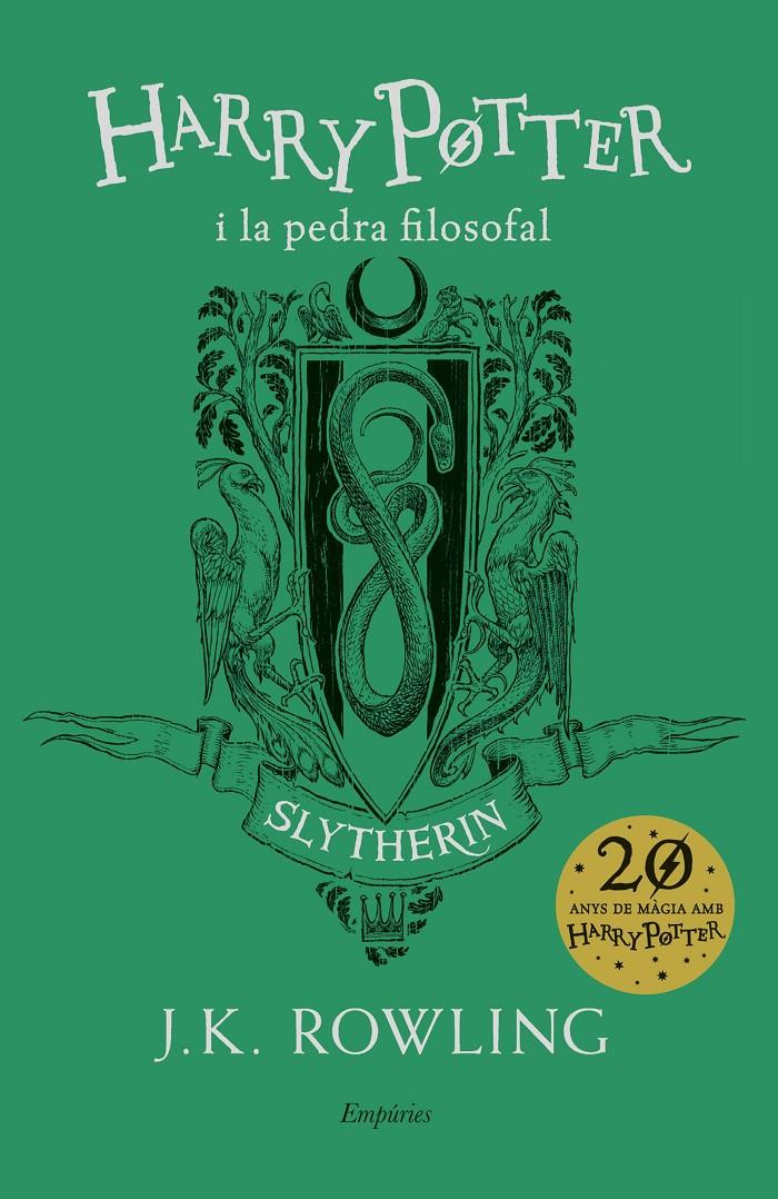 Harry Potter i la pedra filosofal (Slytherin) | 9788417016708 | Rowling, J.K. | Librería Sendak