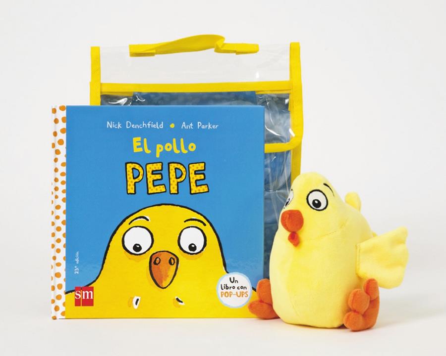 El pollo Pepe con peluche | 9788467559163 | Denchfield, Nick | Llibreria Sendak
