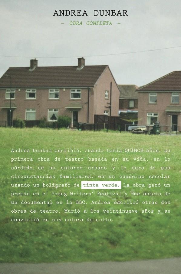 Andrea Dunbar. Obra completa | 9788418690136 | Dunbar, Andrea | Llibreria Sendak