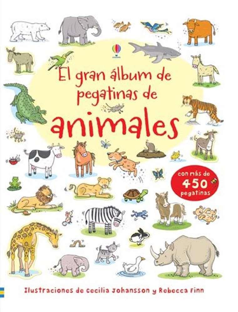 El gran álbum de las pegatinas de animales | 9781409544326 | JOHANSSON, CECILIA; FINN, REBECCA | Llibreria Sendak