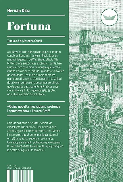 Fortuna | 9788419332165 | Díaz, Hernán | Librería Sendak