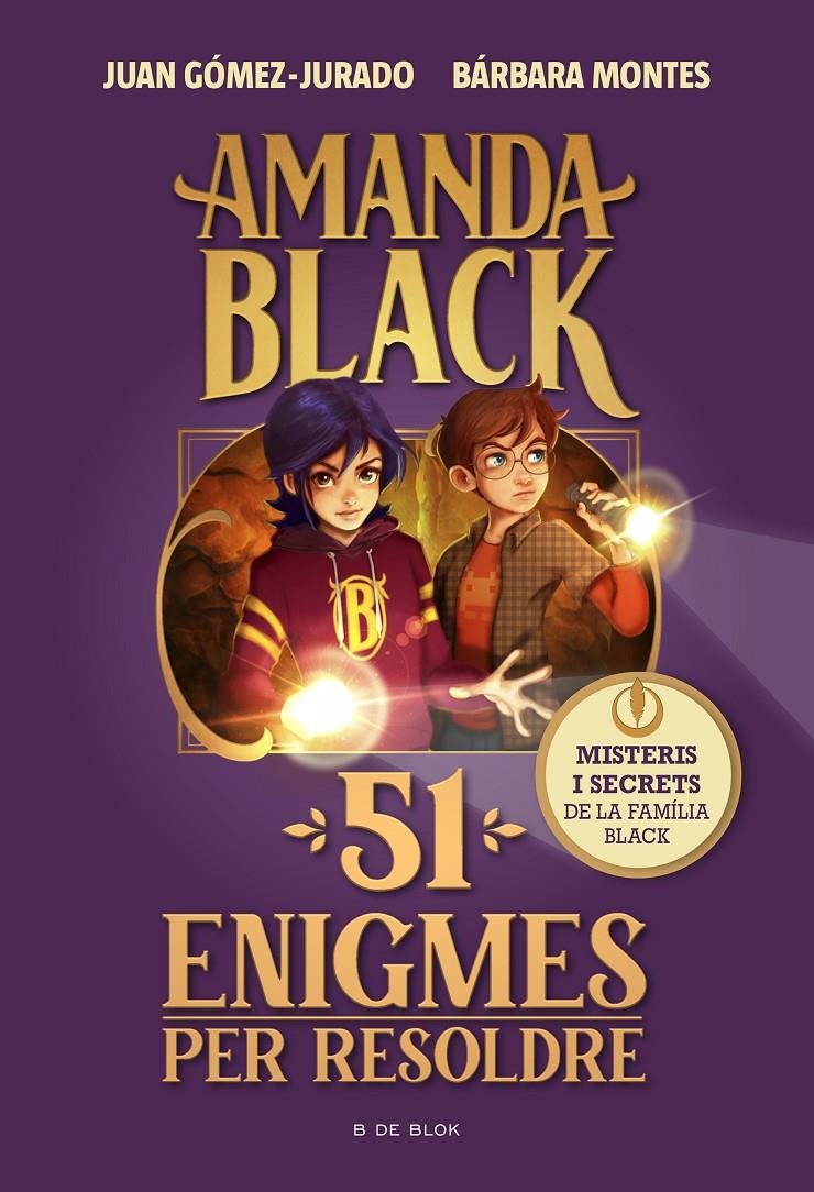 Amanda Black. 51 enigmes per resoldre | 9788419522023 | Gómez-Jurado, Juan/Montes, Bárbara | Librería Sendak