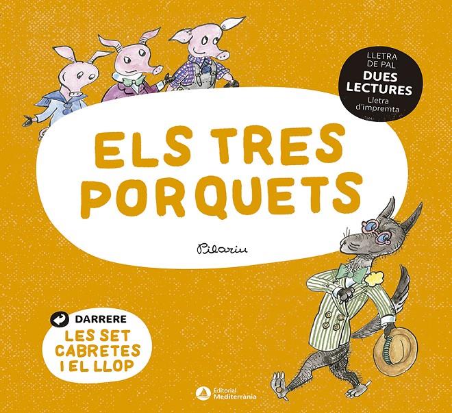 DUES LECTURES. Els tres porquets. Les set cabretes | 9788419028020 | Librería Sendak