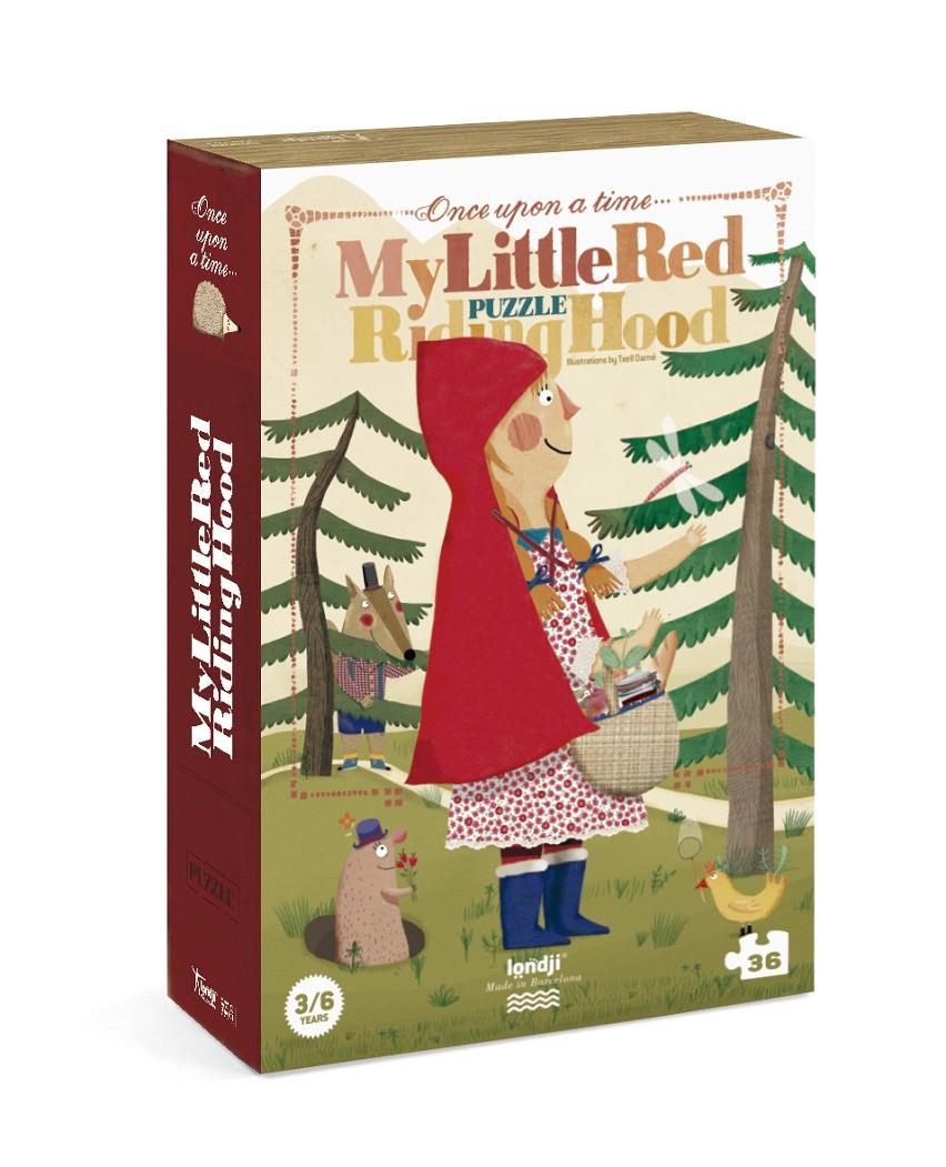 LONDJI Puzzle My Little Red | 8436530162574 | Librería Sendak