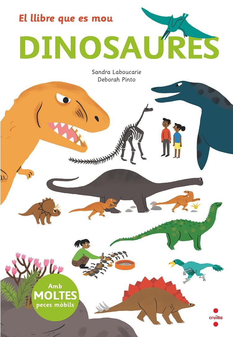 El llibre que es mou. Dinosaures | 9788466145497 | Leboucarie, Sandra | Llibreria Sendak