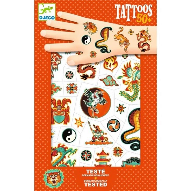 DJECO Tatuajes Estilo marcial | 3070900099159 | Librería Sendak