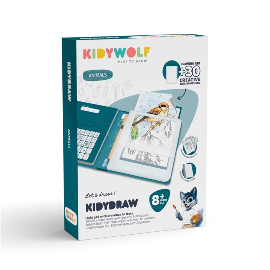 KIDIWOLF KIDYDRAW PAD - Animals | 5407009183492 | Llibreria Sendak