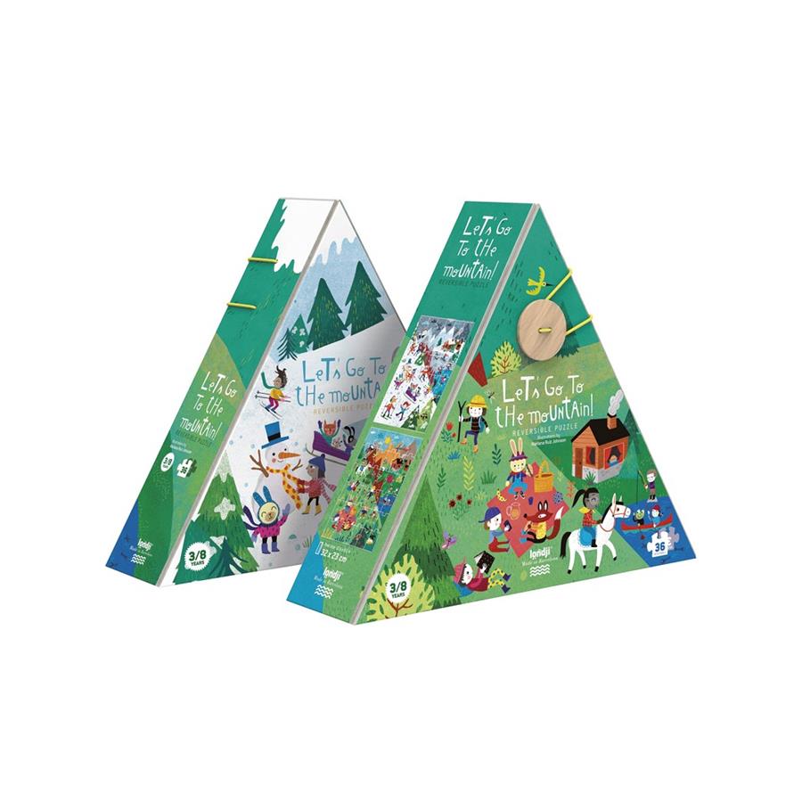 LONDJI Puzzle Let's go to the mountain | 8436580421300 | Llibreria Sendak