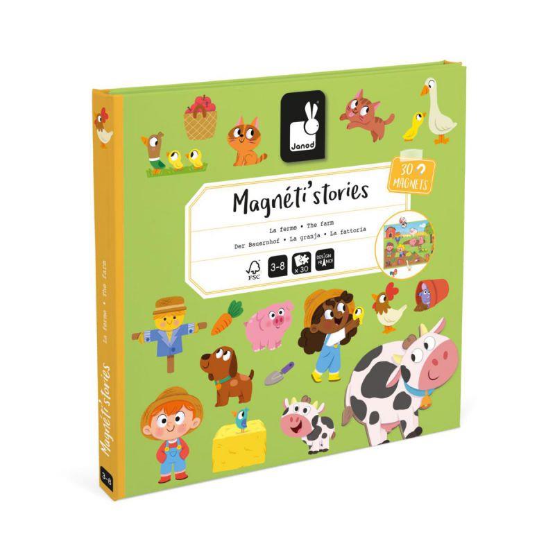 JANOD Magneti'stories - La granja | 3700217354510 | Librería Sendak