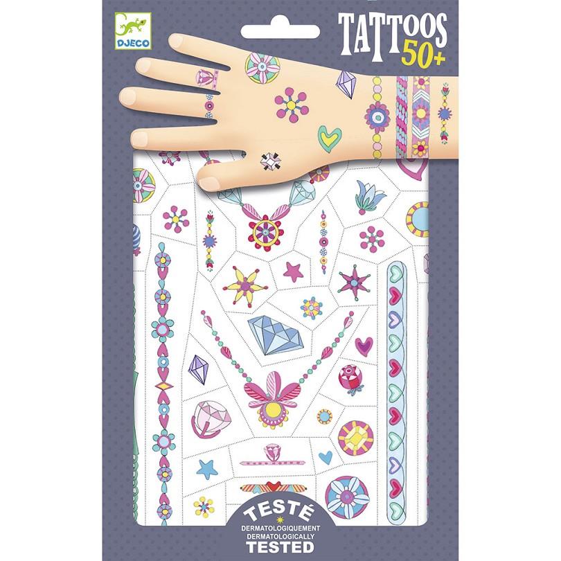 DJECO Tatuajes - Las joyas de Jenni | 3070900095878 | Llibreria Sendak