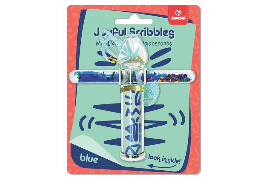 SVOORA Mini calidoscopi líquid stick blau | 5208006230581 | Llibreria Sendak