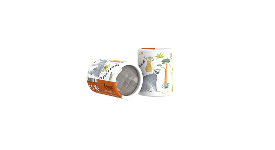 LONDJI Mini Calidoscopi Wildlife lemur | 8436530169429 | Llibreria Sendak