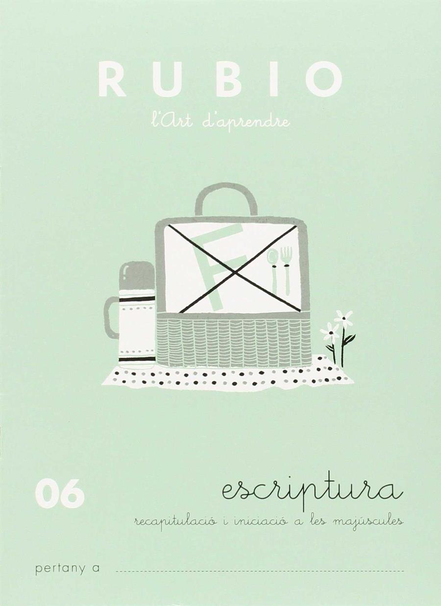 Quaderns Rubio. Escriptura 06 | 9788489773462 | VARIS | Llibreria Sendak