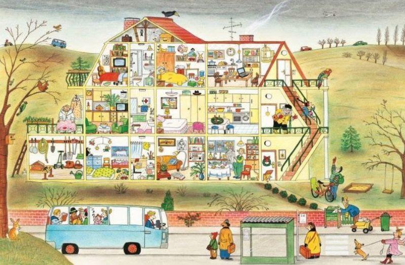 1, 2, 3... Qui és? Rotraut Susanne Berner - Llibreria Sendak