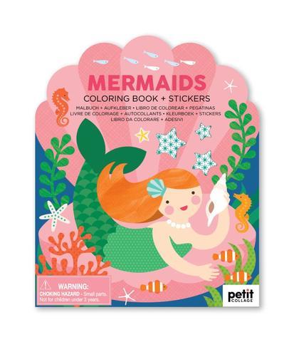 PETIT COLLAGE Llibre per pintar - Sirenes | 810073340909 | Llibreria Sendak