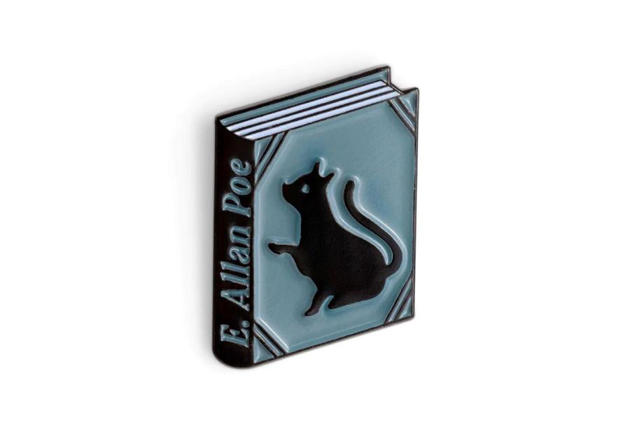 JUDY KAUFMANN Pins - El gato negro (Edgar Allan Poe) | 9999900007381 | Librería Sendak