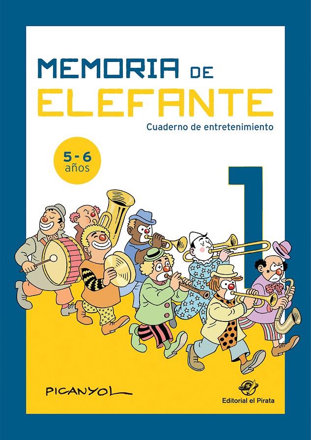 Memoria de elefante 1: cuaderno de entretenimiento | 9788417210472 | Martínez Picanyol, Josep Lluís | Llibreria Sendak