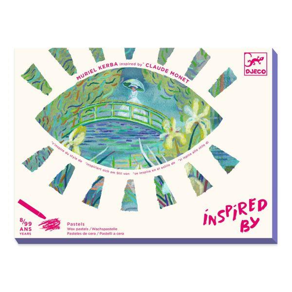 DJECO Inspired by Claude Monet - Los gatitos de Elodie | 3070900093843 | Librería Sendak