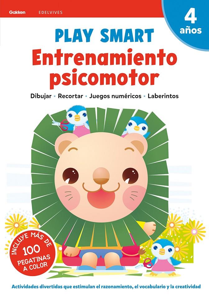 Play Smart : Entrenamiento psicomotor. 4 años | 9788414028230 | Equipo Gakken | Llibreria Sendak