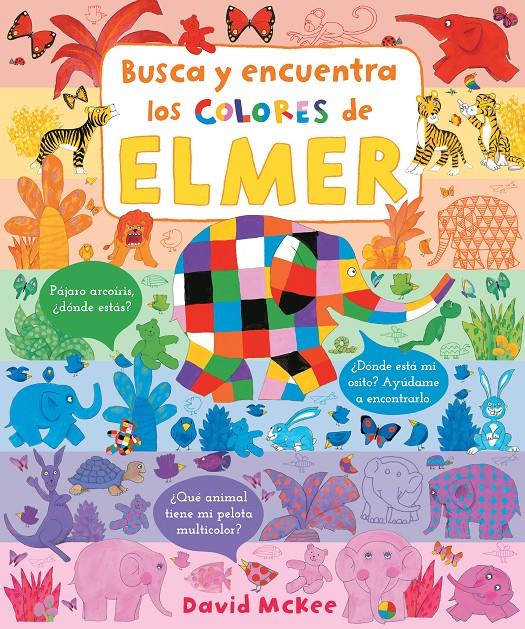 Busca y encuentra los colores de Elmer (Elmer. Pequeñas manitas) | 9788448857332 | McKee, David | Llibreria Sendak