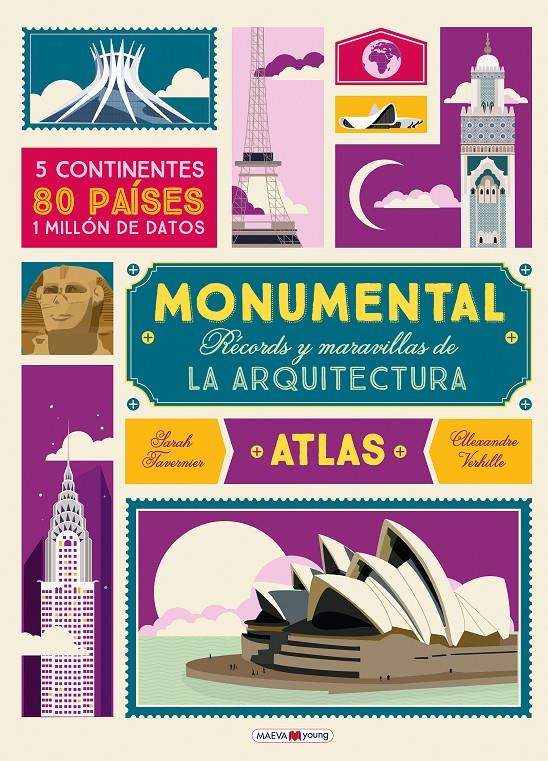 Atlas Monumental | 9788416690039 | Tavernier, Sarah/Verhille, Alexandre | Llibreria Sendak
