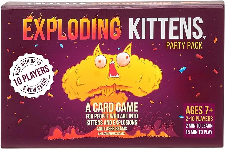Exploding Kittens - Party Pack | 810083040738 | Librería Sendak