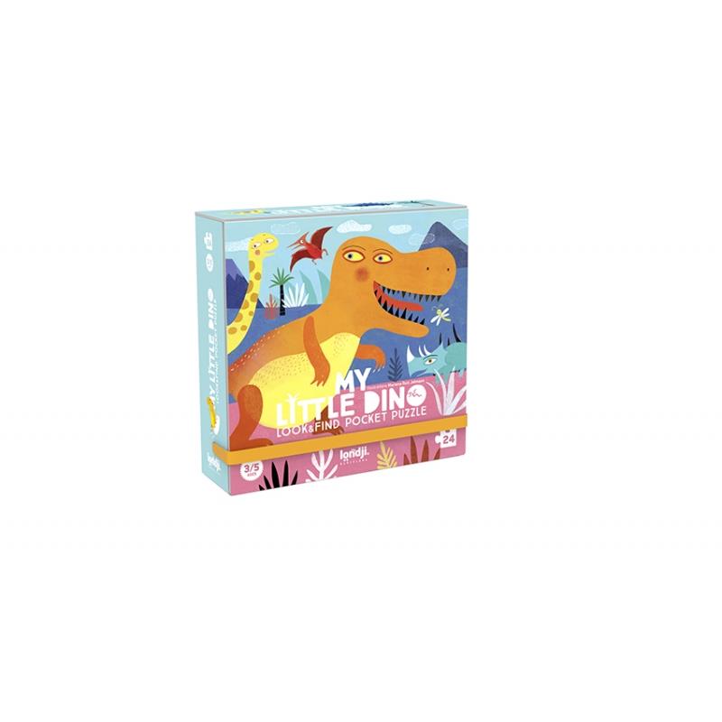 LONDJI Puzzle Pocket - My Little Dino | 8436580425452 | Librería Sendak