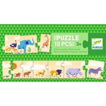 DJECO Puzzle - Pequeños y grandes | 3070900081895 | Librería Sendak