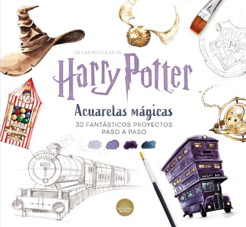 Acuarelas mágicas. Harry Potter | 9791259570710 | Librería Sendak