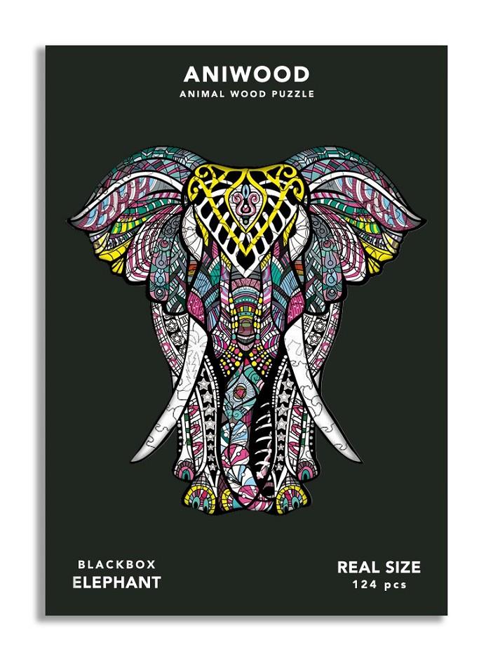 ANIWOOD Elefant (mitjà) | 726367923126 | Llibreria Sendak
