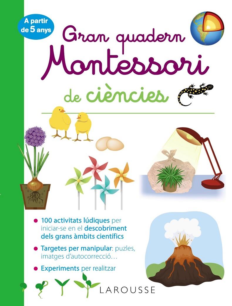 Gran quadern Montessori de ciències | 9788418100260 | Larousse Editorial | Llibreria Sendak