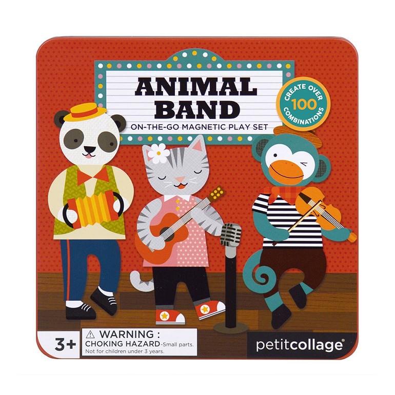 PETIT COLAGE Joc magnètic - Animal band | 736313543773 | Llibreria Sendak