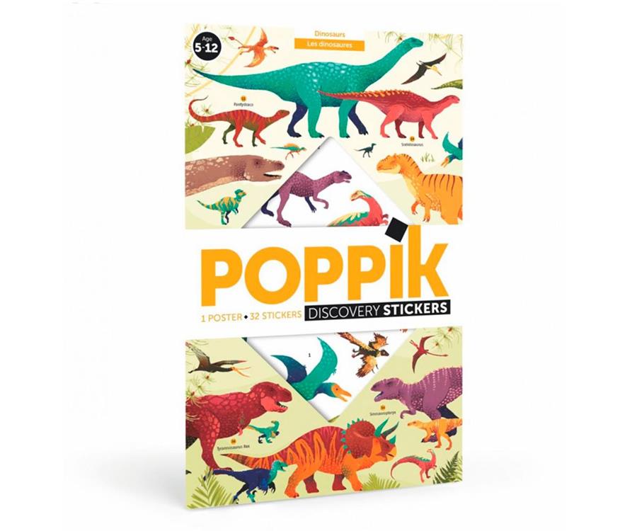 POPPIK - Dinosaures | 3760262410593 | Librería Sendak