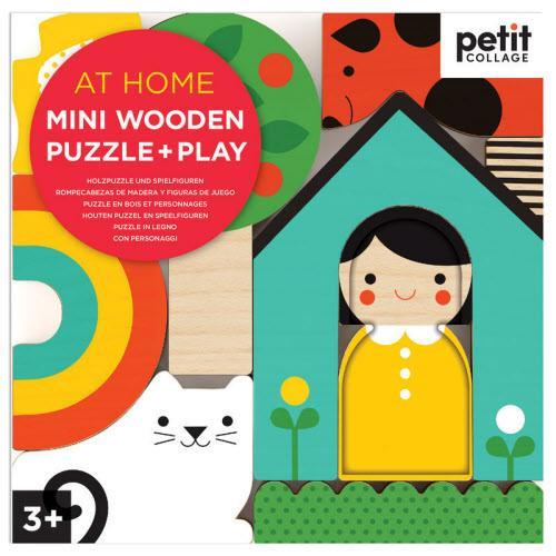 PETIT COLLAGE Mini puzzle joc - A casa | 810073340688 | Librería Sendak