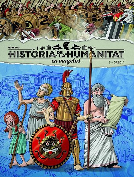 Història de la humanitat en vinyetes vol. 3. Grècia | 9788418510908 | Bou, Quim | Llibreria Sendak