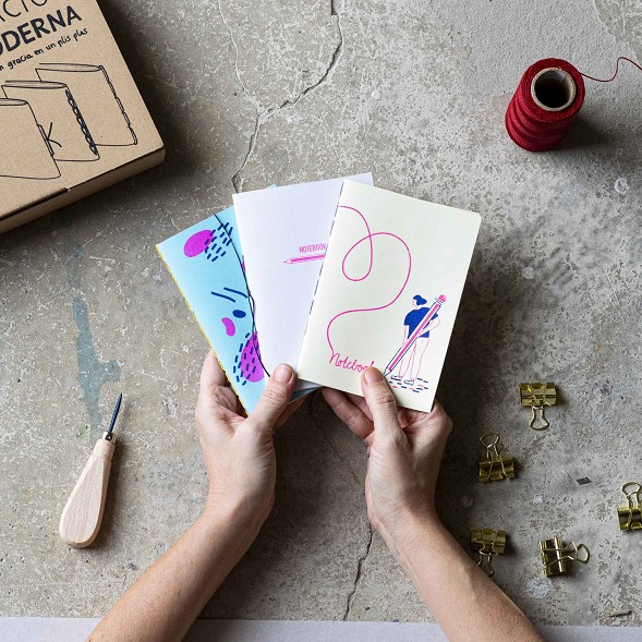 Kit De Encuadernación De OurHands - Incluye Herramientas, Instrucciones