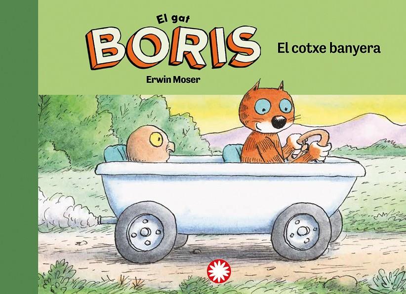 El gat Boris. El cotxe banyera | 9788418304804 | Moser, Erwin | Llibreria Sendak