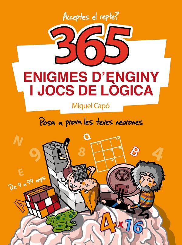 365 enigmes d'enginy i jocs de lògica | 9788418057595 | Capó, Miquel | Llibreria Sendak