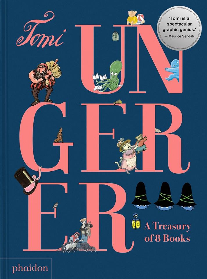 Tomi Ungerer: A Treasure of 8 books | 9781838663698 | Ungerer, Tomi | Llibreria Sendak