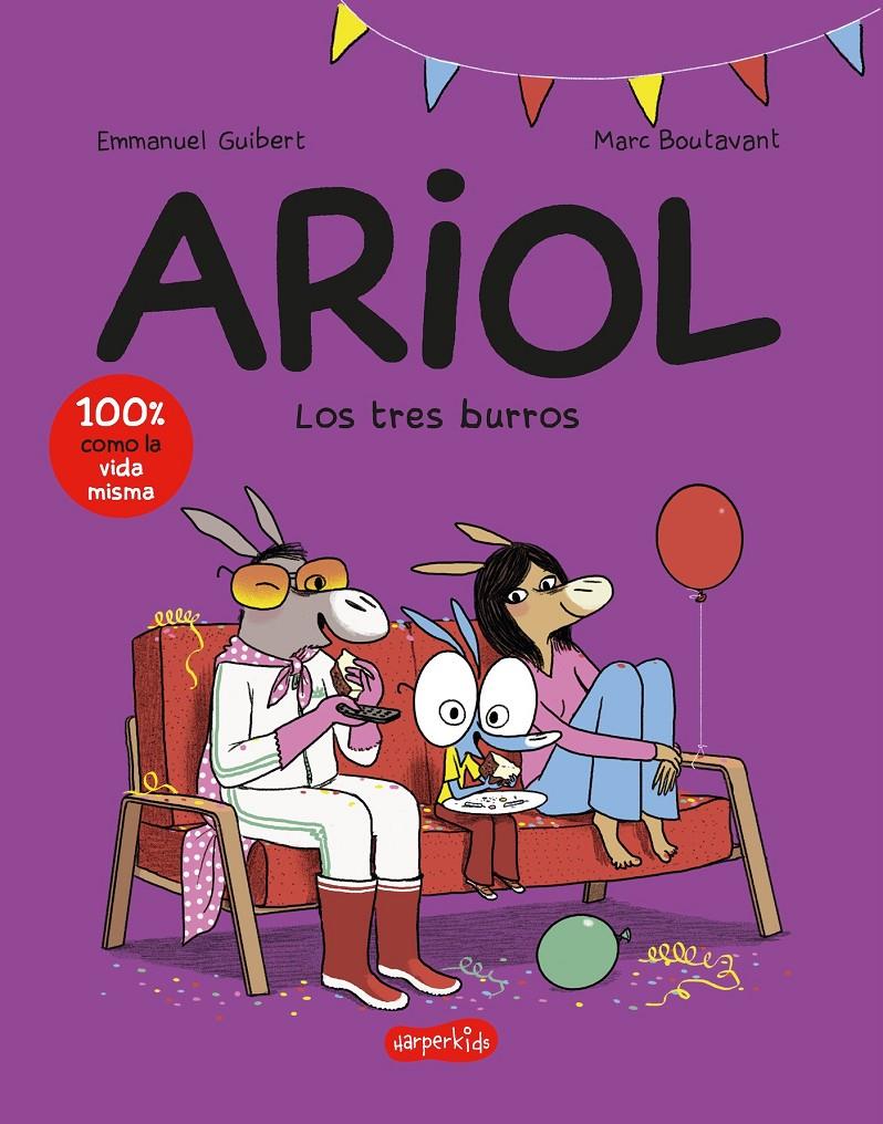 Ariol 8. Los tres burros | 9788419802408 | Guibert, Emmanuel | Librería Sendak