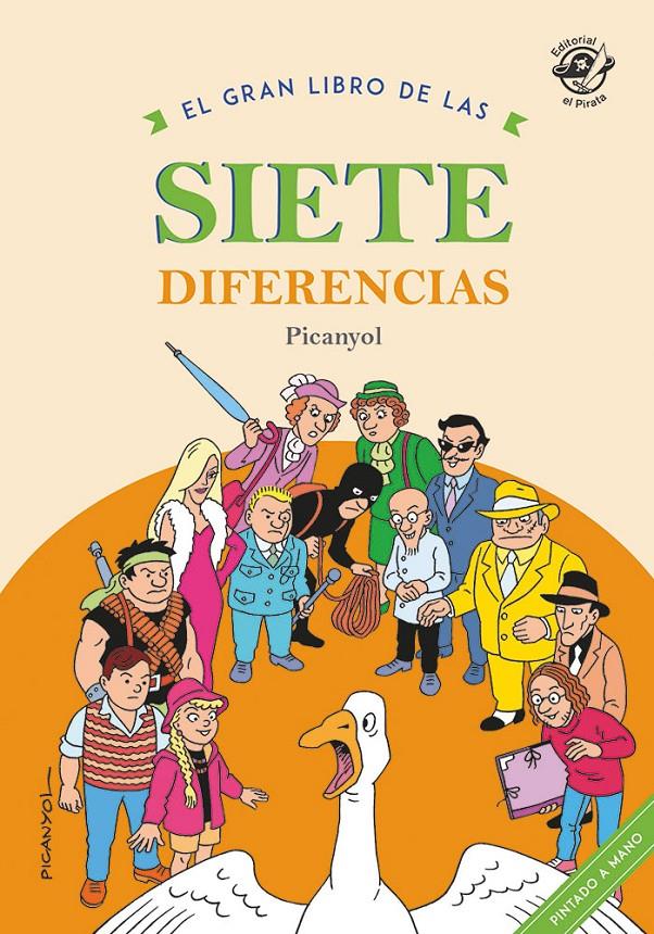 El gran libro de las siete diferencias | 9788494454868 | Martínez Picanyol, Josep Lluís | Llibreria Sendak