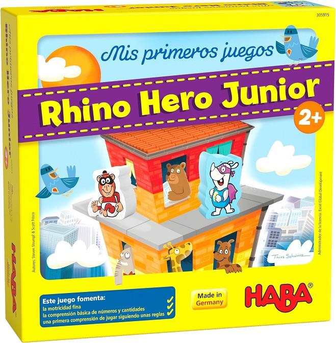 HABA Mis primeros juegos - Rhino Hero Junior | 4010168254463 | Llibreria Sendak