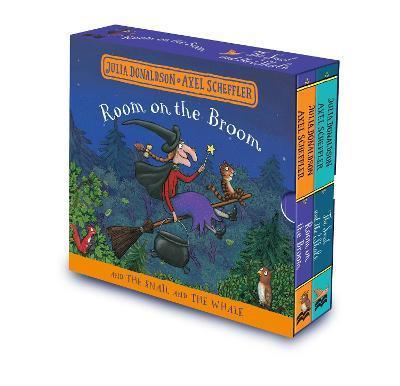 Room on the Broom and The Snail and the Whale (Board Book Gift Slipcase) | 9781529046465 | Donaldson, Julia/ Scheffler, Axel | Llibreria Sendak