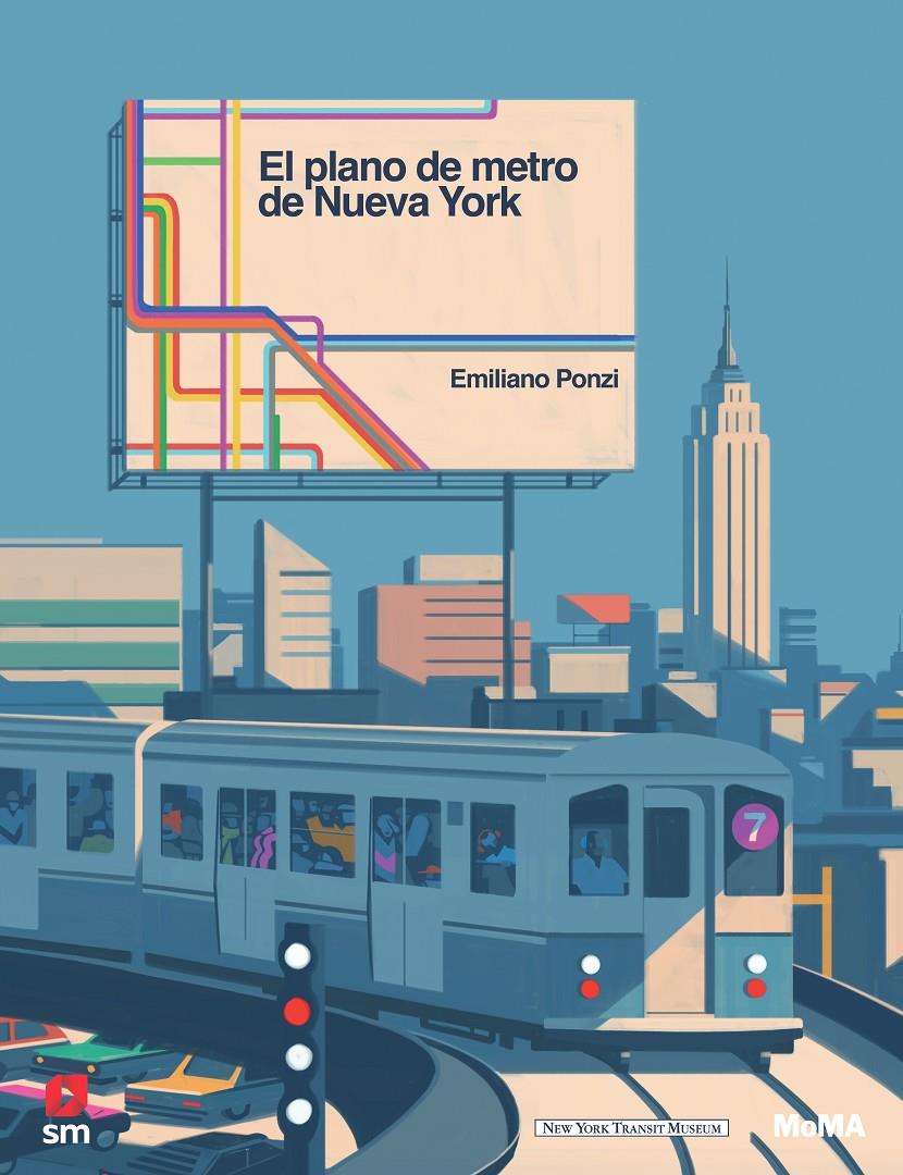 El plano de metro de Nueva York | 9788491825708 | Ponzi, Emiliano | Librería Sendak