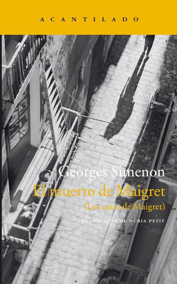 El muerto de Maigret | 9788416748167 | Simenon, Georges | Llibreria Sendak