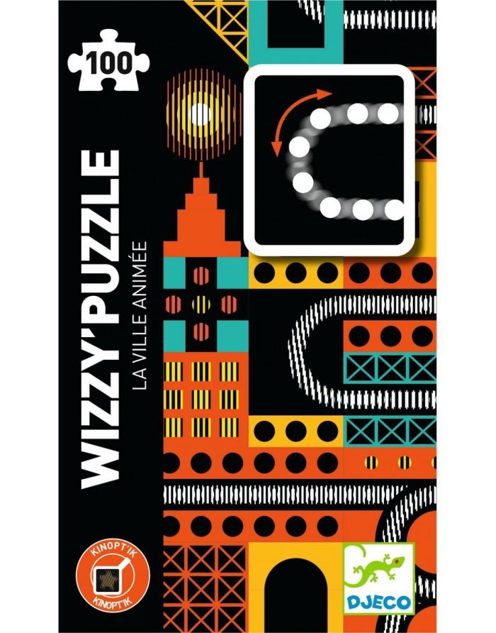 DJECO Wizzy Puzzle - La ciutat animada | 3070900070325 | Librería Sendak