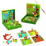 DJECO Ludo Wood - 4 juegos en 1 | 3070900016286 | Librería Sendak