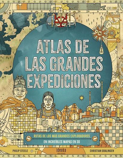 Atlas de las grandes expediciones | 9788414030561 | Steele, Philip | Llibreria Sendak
