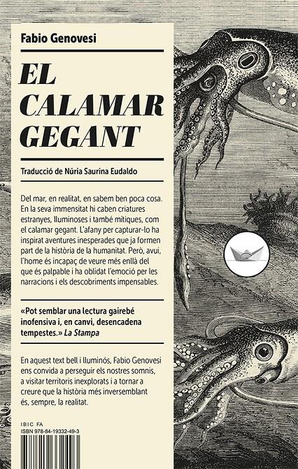El calamar gegant | 9788419332493 | Genovesi, Fabio | Llibreria Sendak